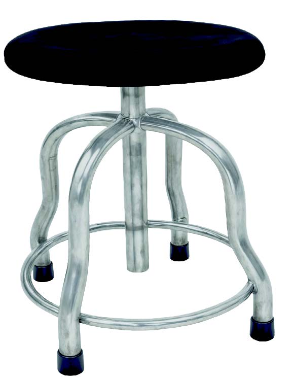 S.s. Revolving Stool With Cushion Top